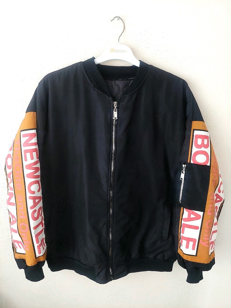 Streetwear Vintage unisex Bomber Ceket