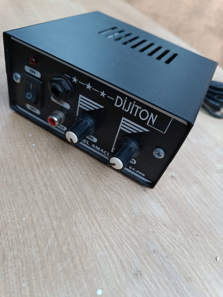 Dijiton Mikrofon Amfisi Siyah - 6