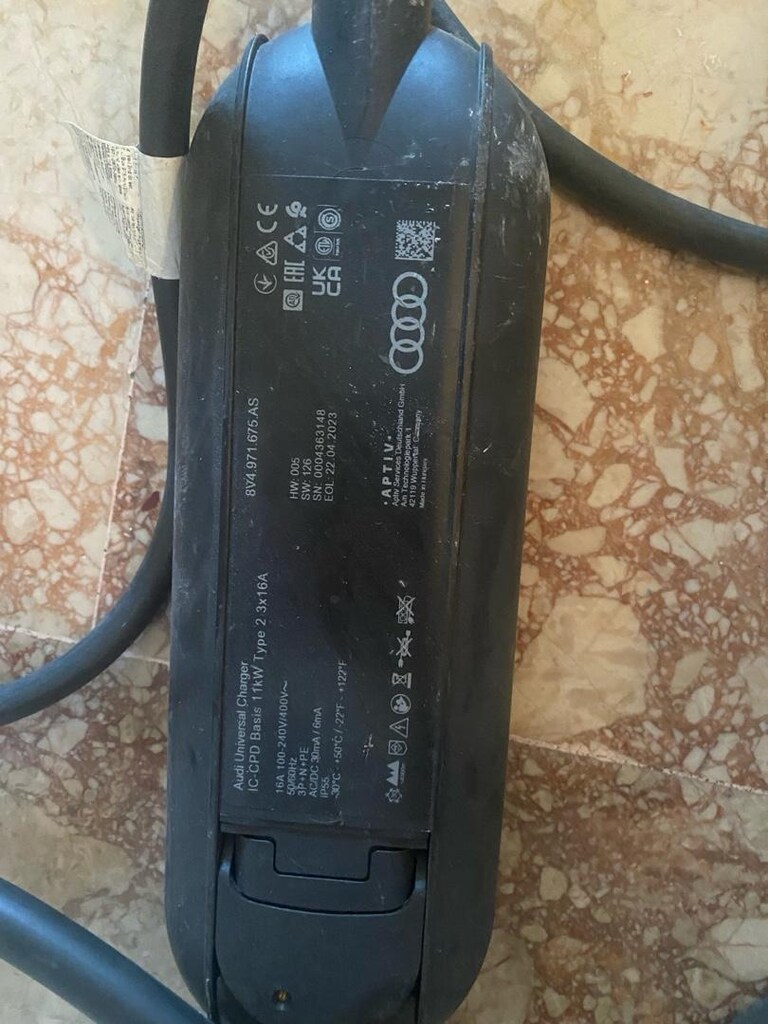 orjinal audi elektirikli şarj seti - 4