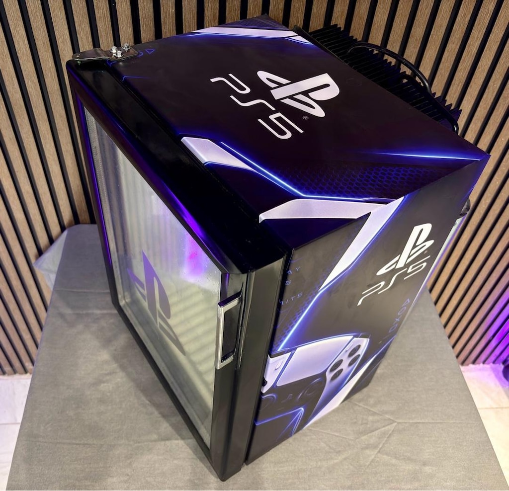 PLAYSTATION TASARIMLI MİNİ BUZDOLABI | PS5 GAMING ODA MİNİBAR - 2