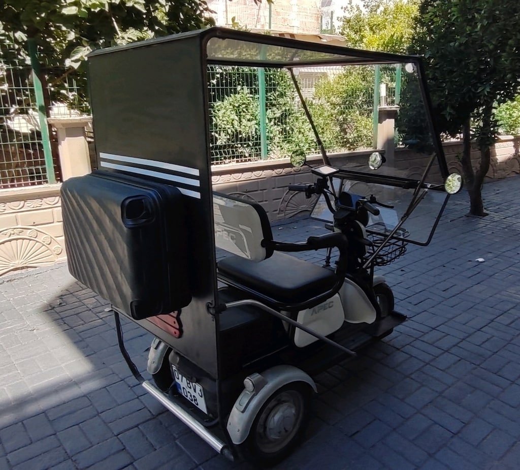 Volta Apec Apm2 üç kişilik elektrikli moped scooter - 7
