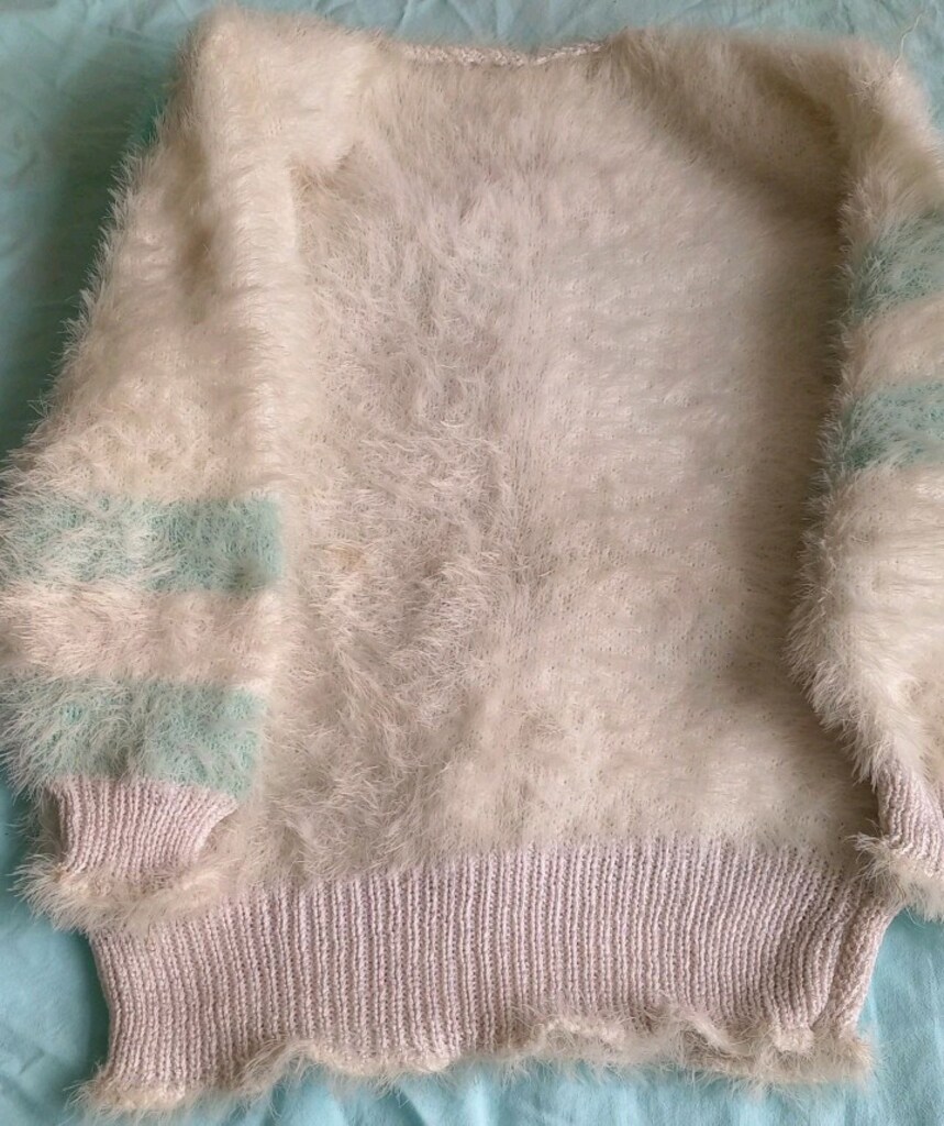 pastel çizgili kazak - 5