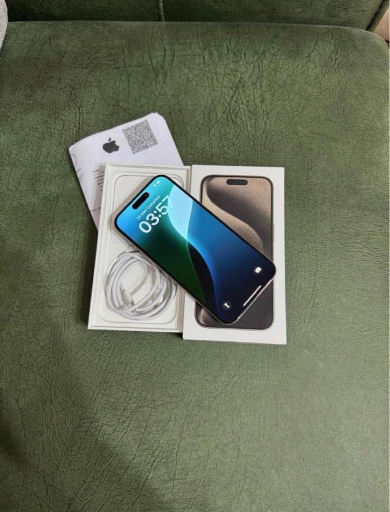 iphone 15pro 256gb (sıfır gibi) - 4