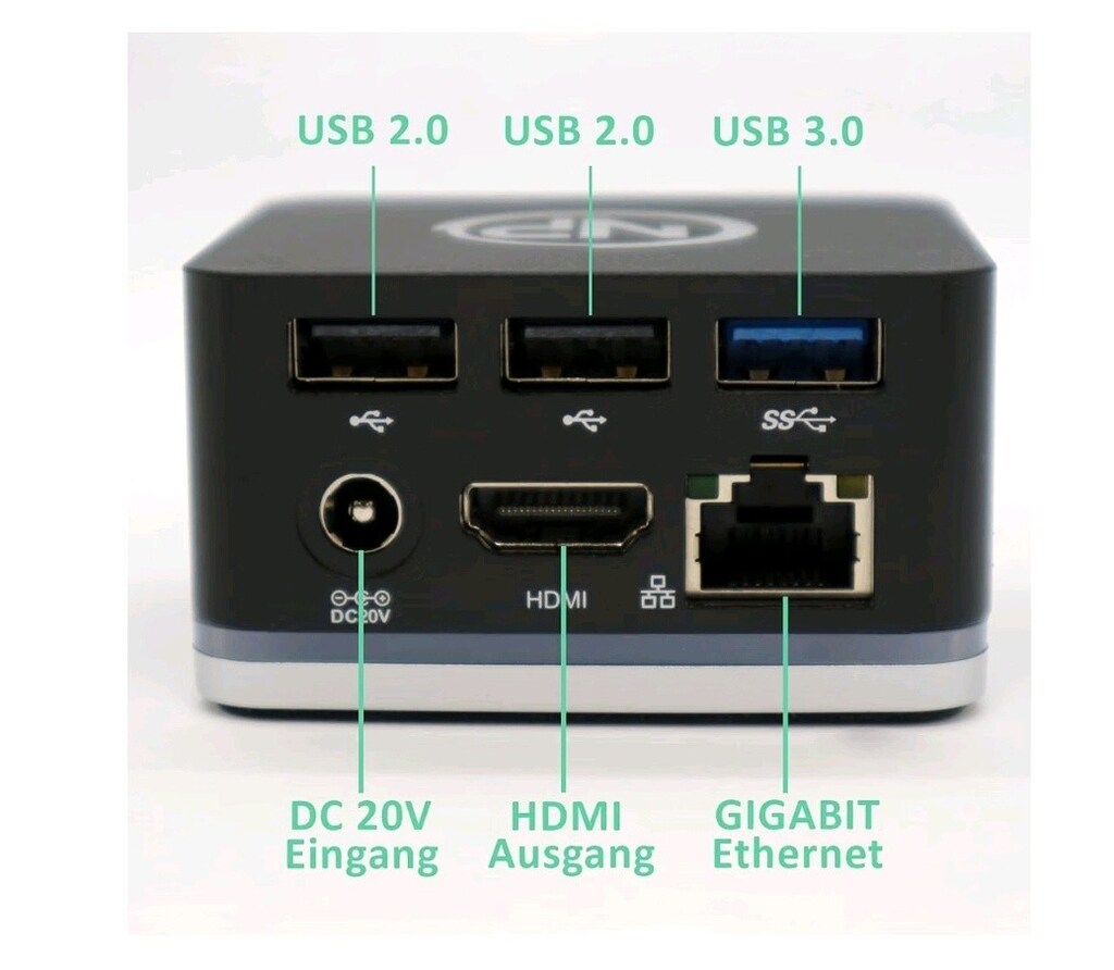 NPO TCD-101 Mac Uyumlu 4k HDMI 3xUSB 45w PD Mini Docking Station - 2