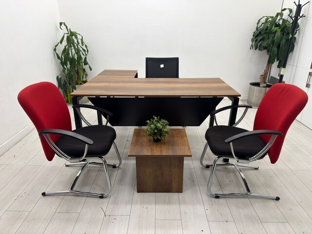 AVANTAJ OFİS - YÖNETİCİ L ÇALIŞMA MASASI - BÜRO ÇALIŞMA MASASI