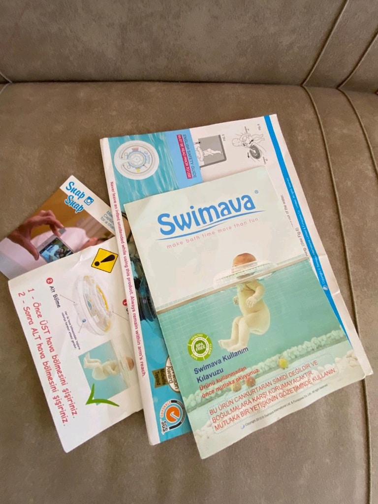 swimawa bebek spa havuzu ve boyun simidi - 3