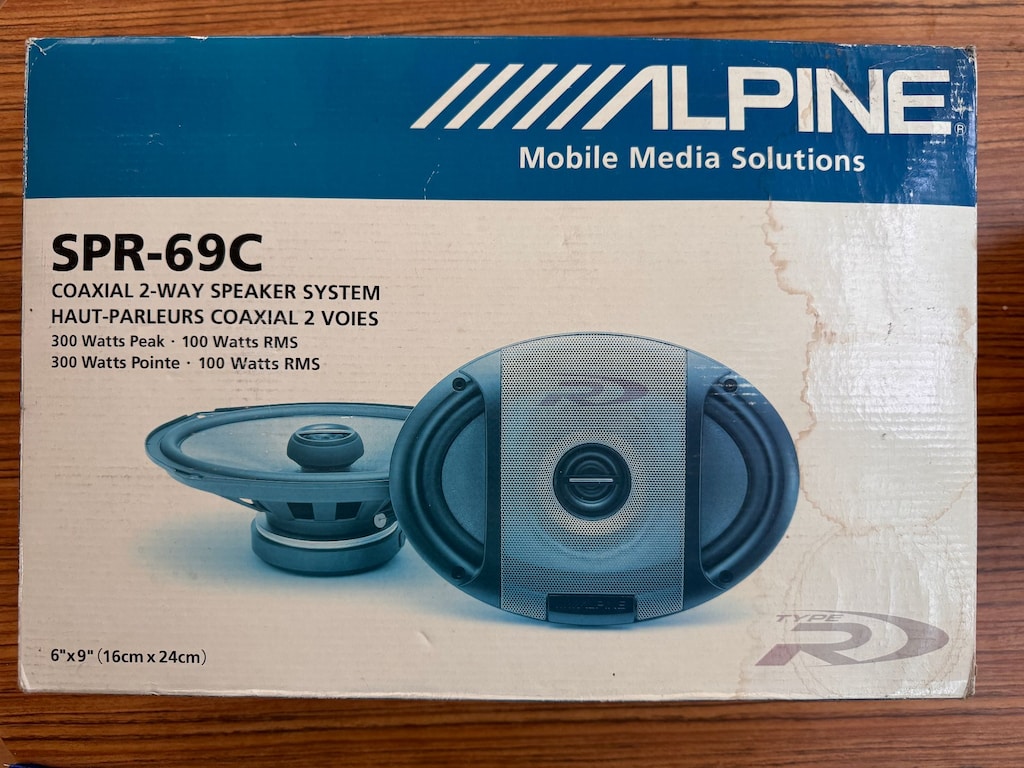 Alpine SPR-69C Type-R | Demo Araçtan Çıkma Sıfır Ayarında Kutulu - 3