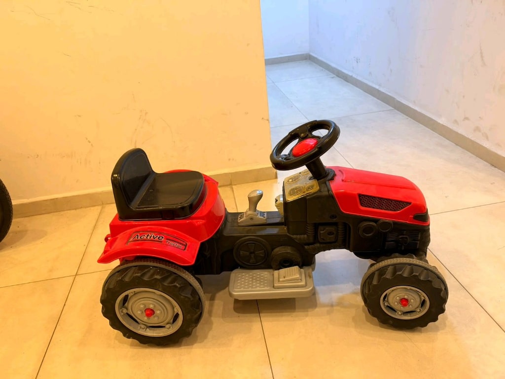 6 V sıfır ayarında akülü traktör - 3
