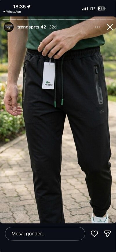 LACOSTE EŞOFMAN ALT PANTOLON
