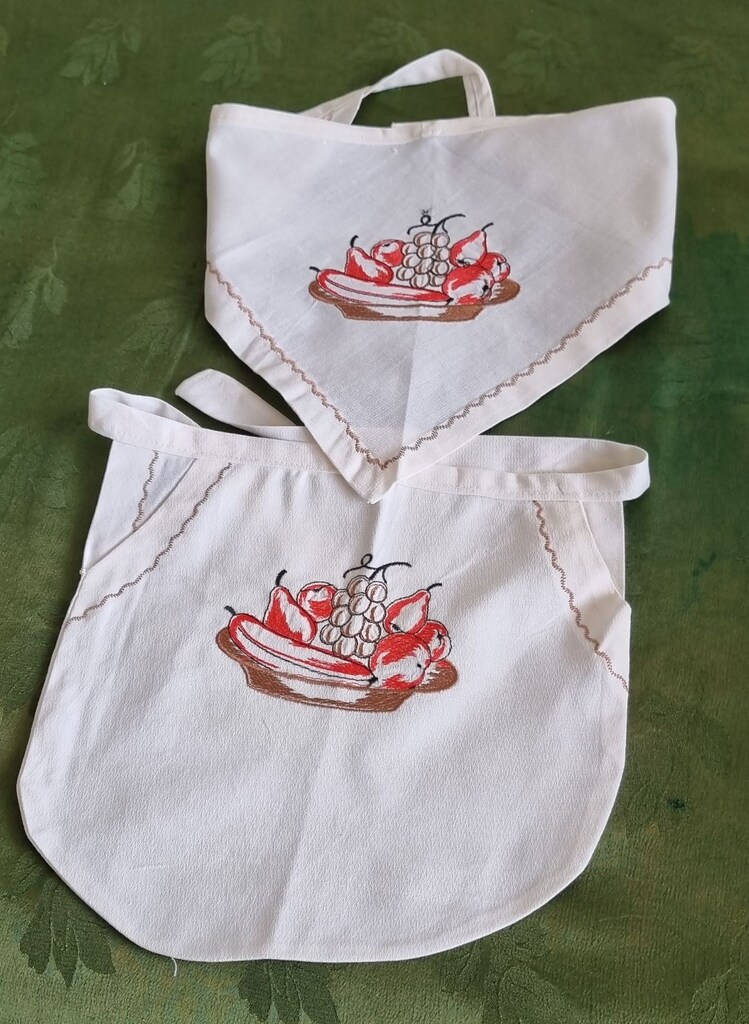 Mutfak önlüğü ve Bandana (Baş Örtüsü) - 6