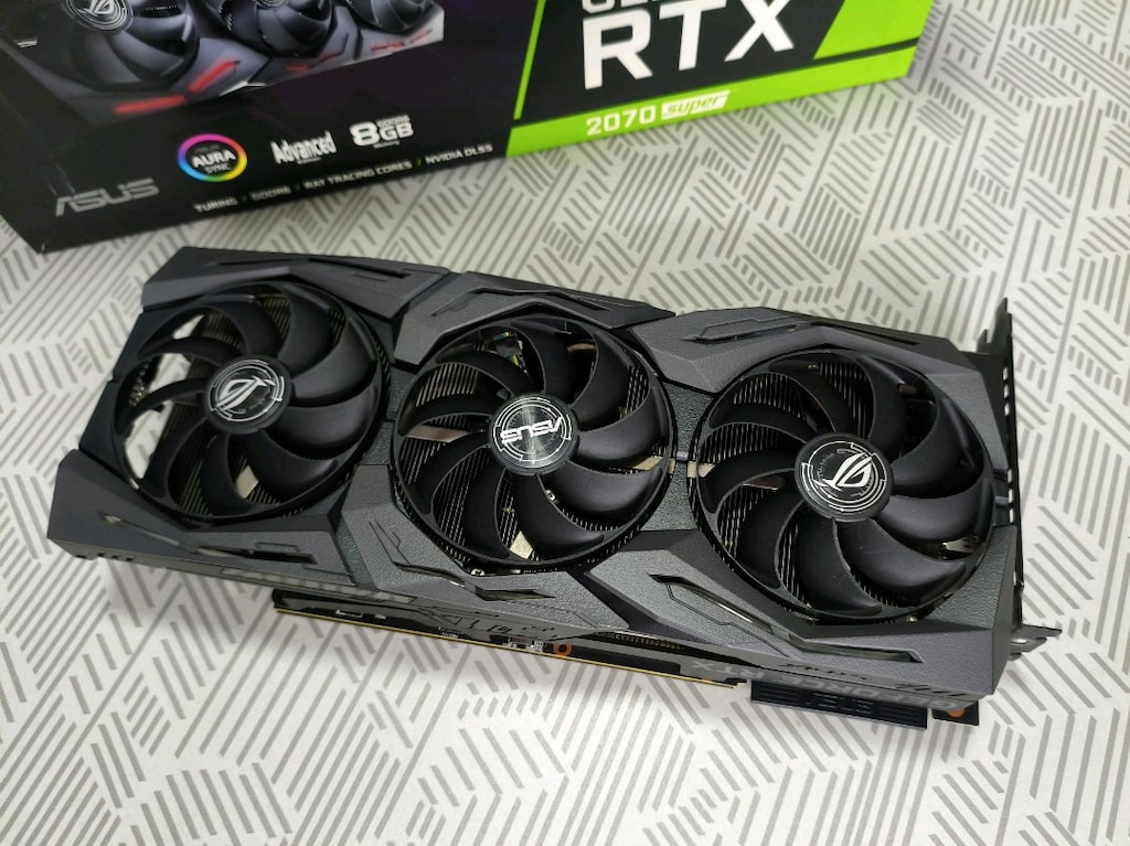 Asus rog strix RTX 2070 süper ekran kartı - 9