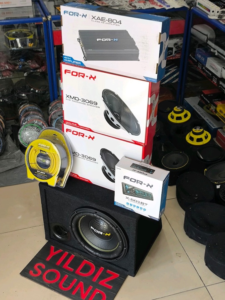 Oto Ses Sistemi Komple For-X SİFİR - 4