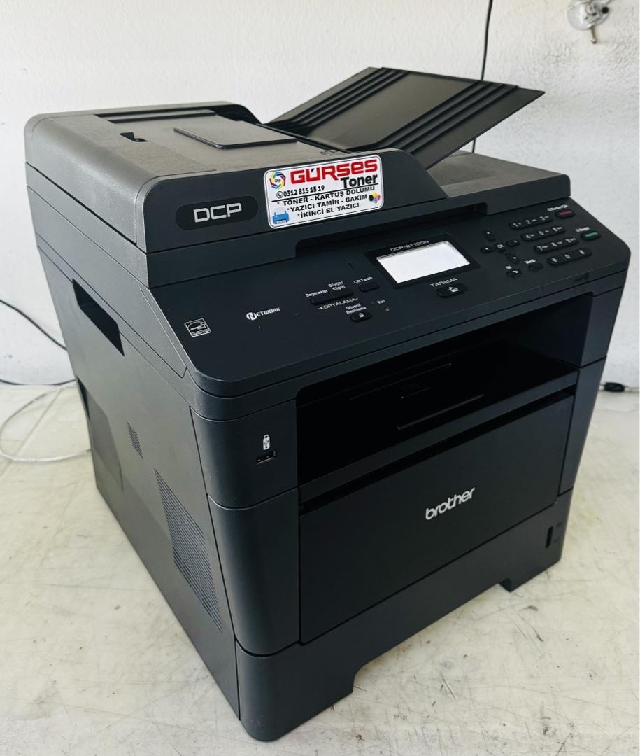 Yazıcı Brother 8110DN Fotokopi Tarayıcı Çift Taraflı Ekonomik - 2