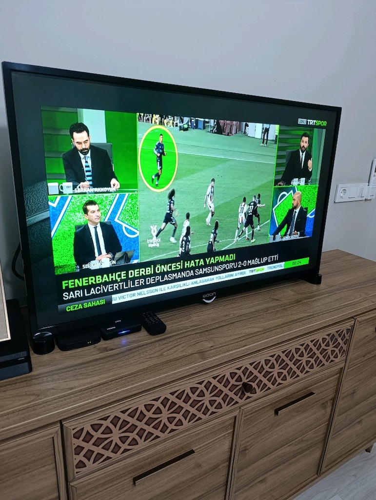 43 inç 109 Ekran Woon marka Televizyon ve Next Android Tv Box - 2