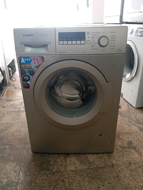 BOSCH MARKA 11 KİLO İNOXS GRİ A SINIFI ÇOK TEMİZ