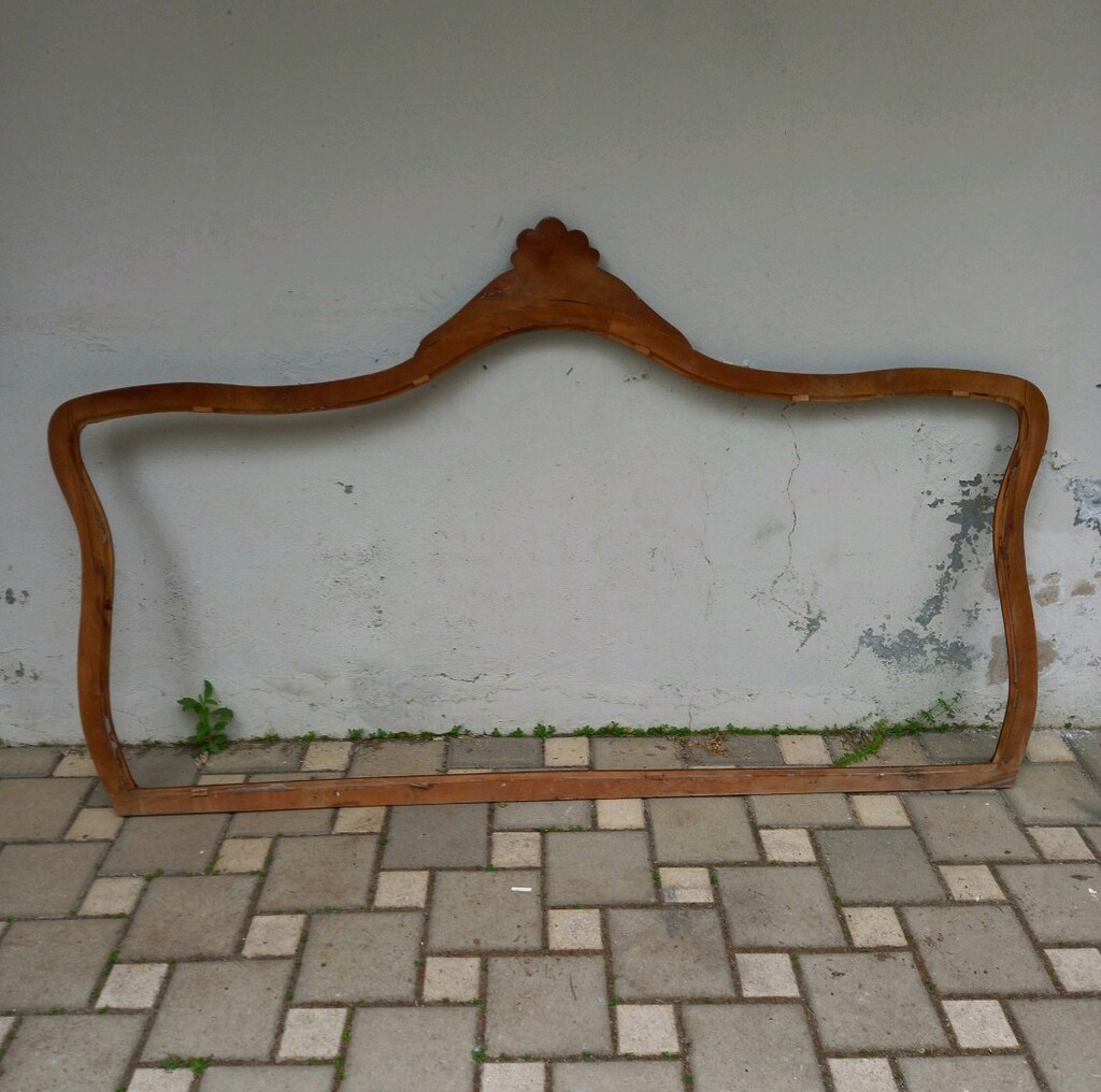 ART NOUVEAU TARZI MEŞE AYNA ÇERÇEVESİ - 8