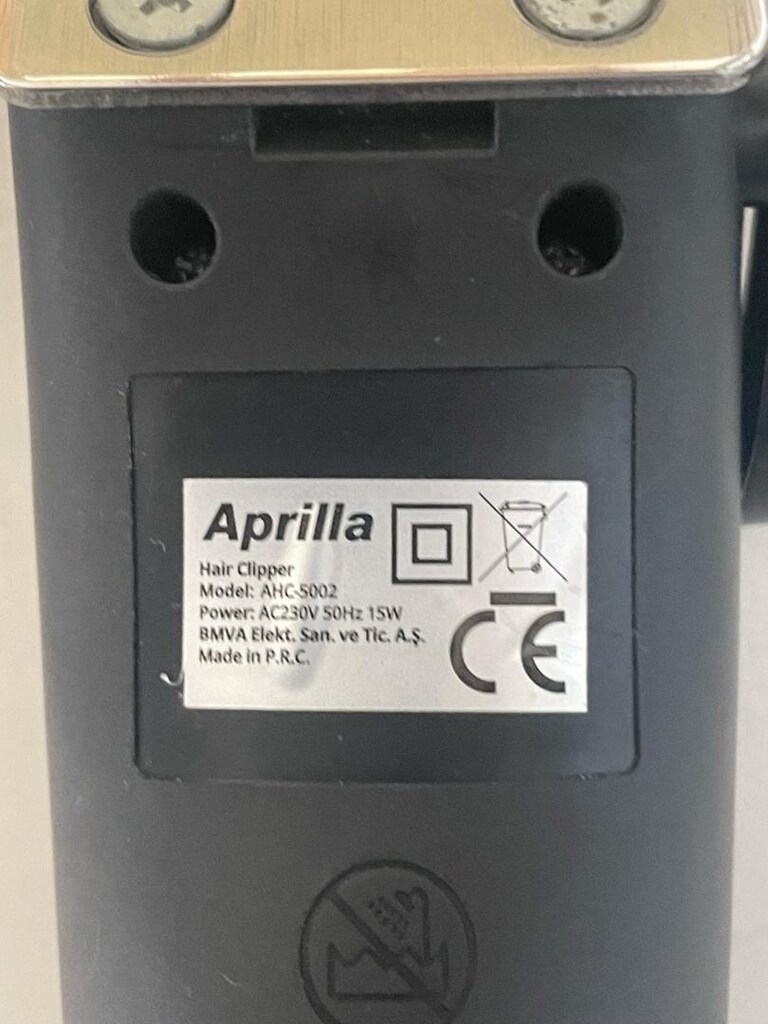 CİDDİ ALİCİYSAN YAZ YENİ APRİLLA AHC-5002 SAC KESME CAGLAYAN - 4