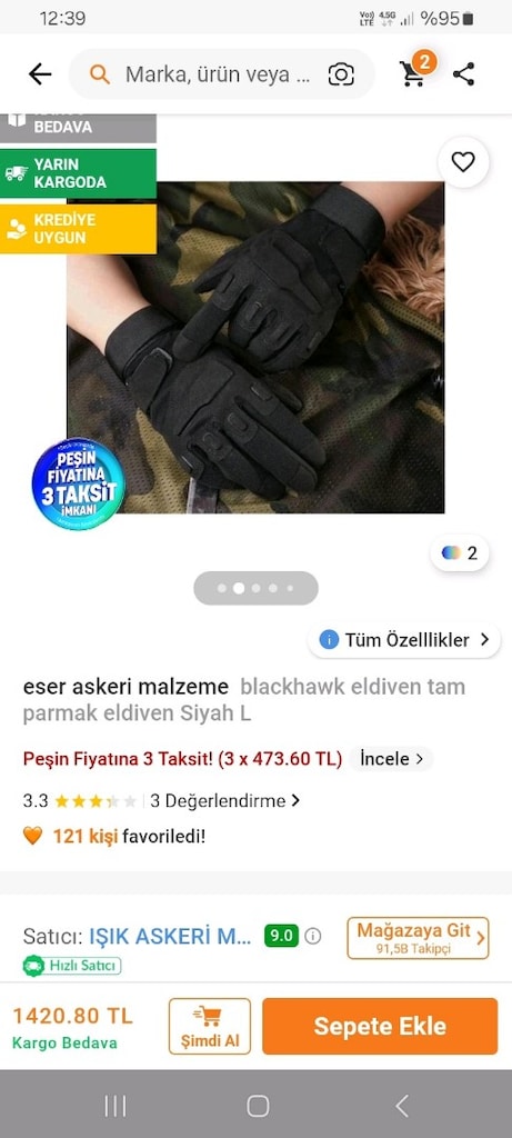 Motorcu Eldiveni - 2