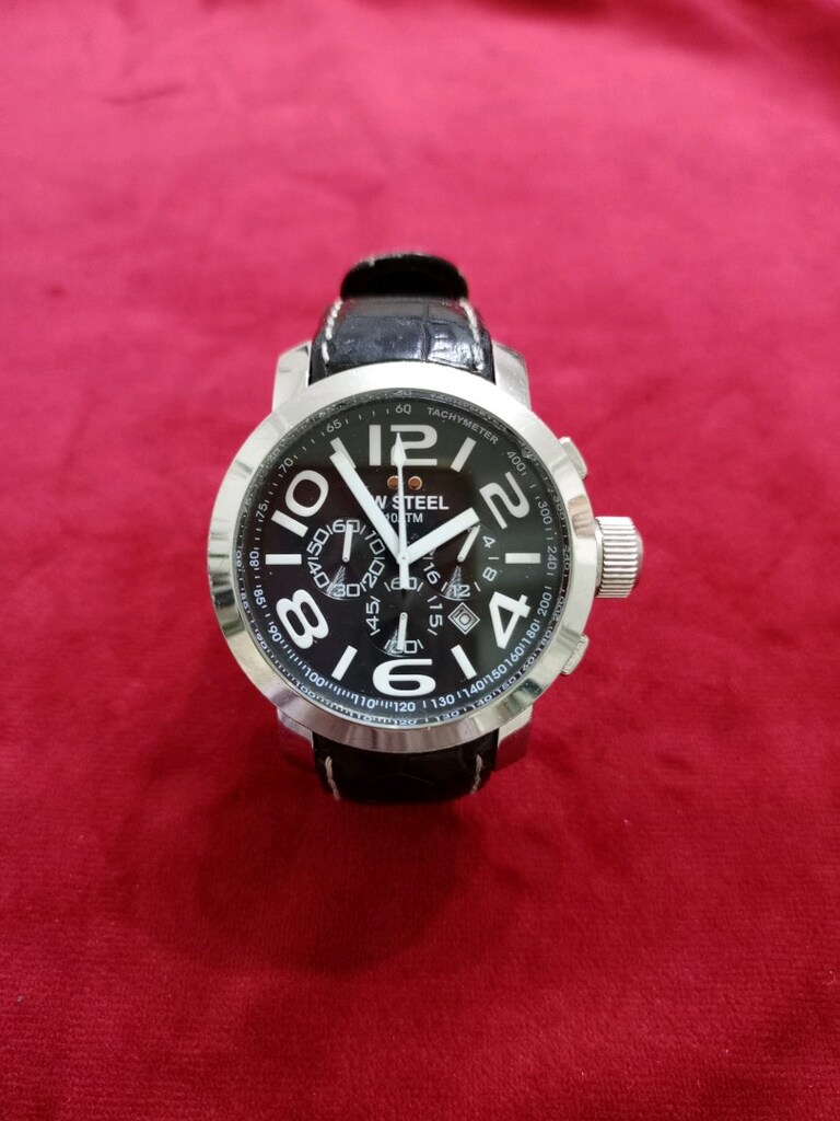 TW STEEL TW50 büyük kronograf erkek saati