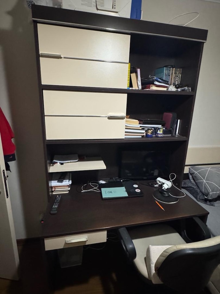 2 Katlı Çalışma Masası ve Bazalı 1.5 Kişilik Yatak - 2