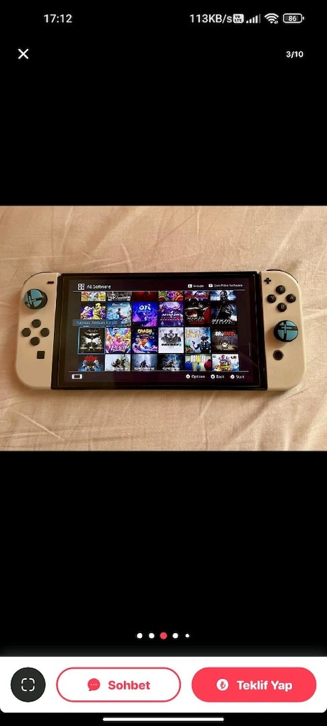 ÇiPLi 1064GB (1TB) Nintendo Switch OLED(keyfi satılık) - 3