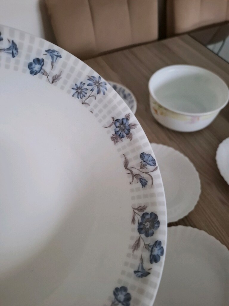 Arkopal salata kaseleri ve tatlı tabakları - 7