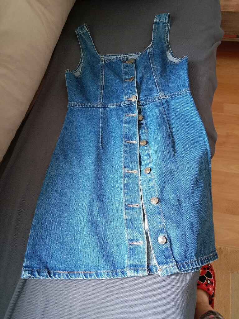 yeni kot elbise