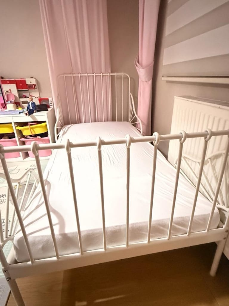 ikea çocuk karyolası ve yatağı - 5