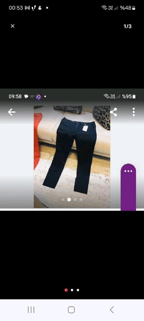 mudo kadın 2 adet pantalon denizli