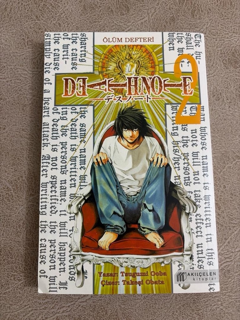 Death Note Manga 2-3-4-5. Cilt - 2