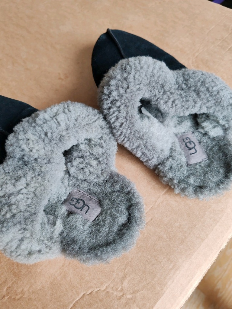 ORJİNAL UGG SCUFFETTE PELUŞ PANDUF TÜYLÜ EV TERLİĞİ KÜRKLÜ TERLİK VİP - 14