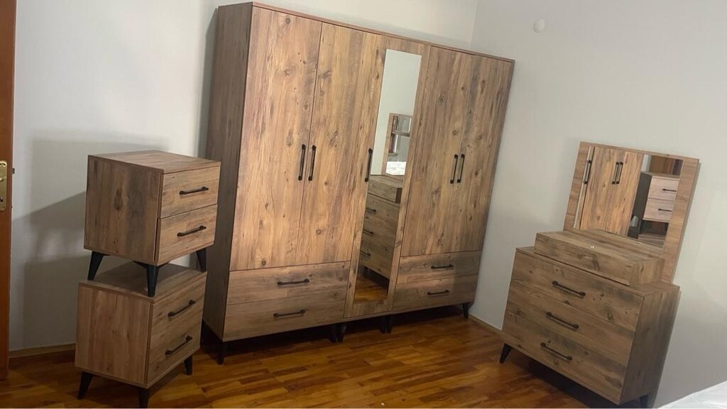 5 kapaklı elbise dolabı takımı - 3