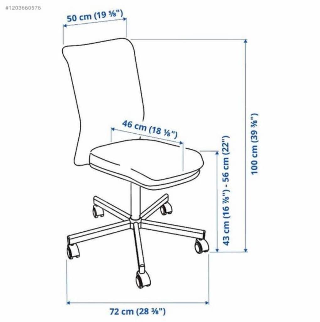 IKEA Toberget Çalışma Sandalyesi - 5