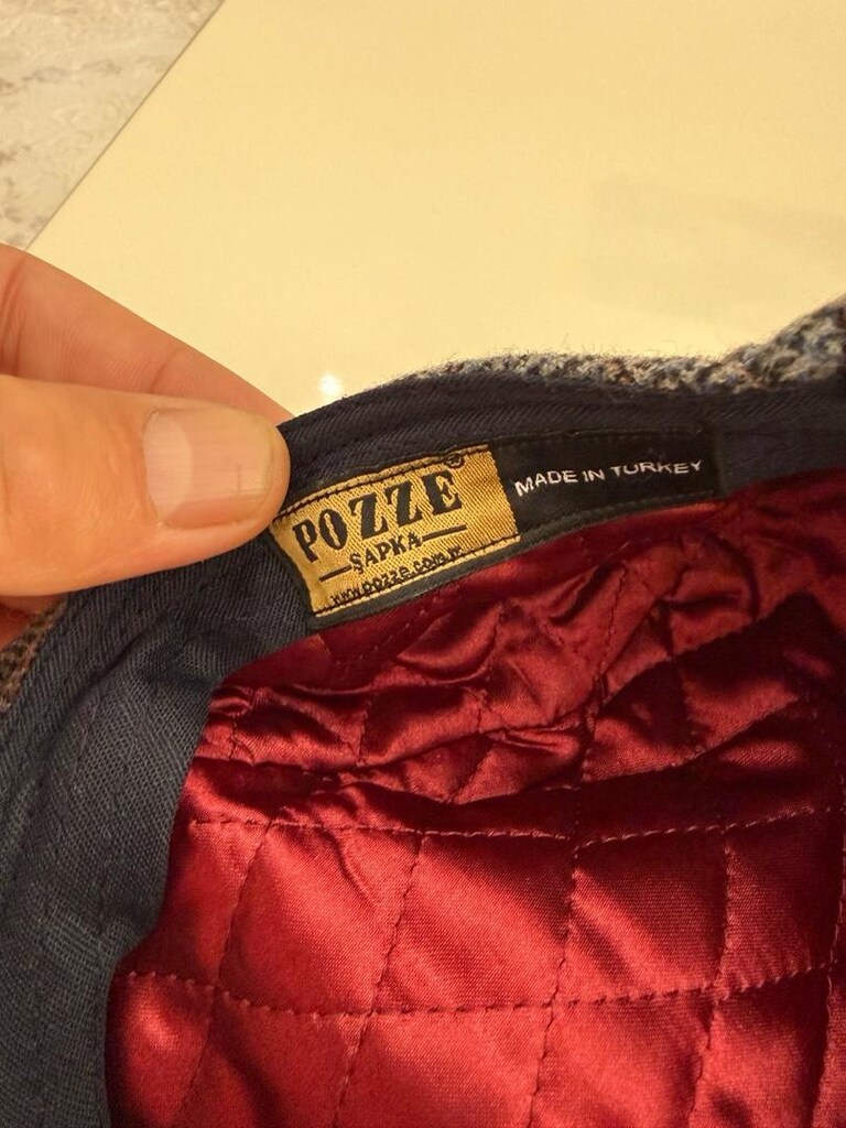 Orijinal pozze Ekose Desenli kasket - 6