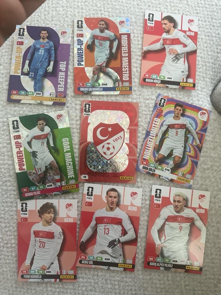 Panini Adrenalyn XL futbolcu kartları - 2