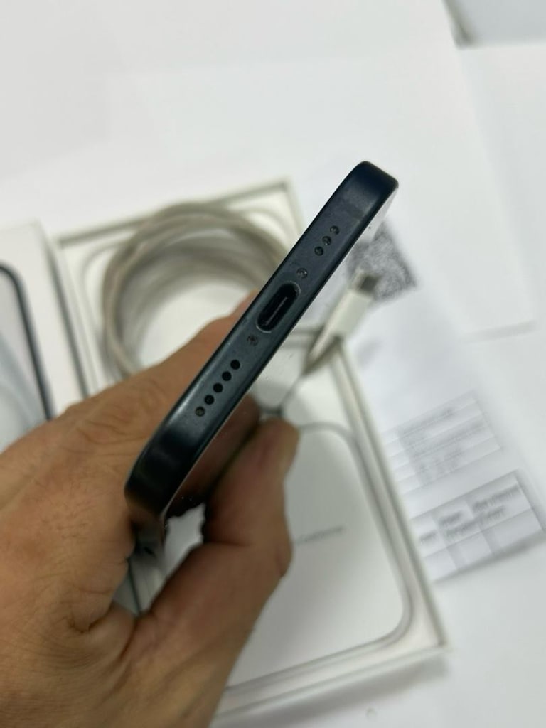 İPHONE 15 128 PİL 91 ORJINAL 16 AY GARANTİ KUTU FATURA KABLO MEVCUT - 8