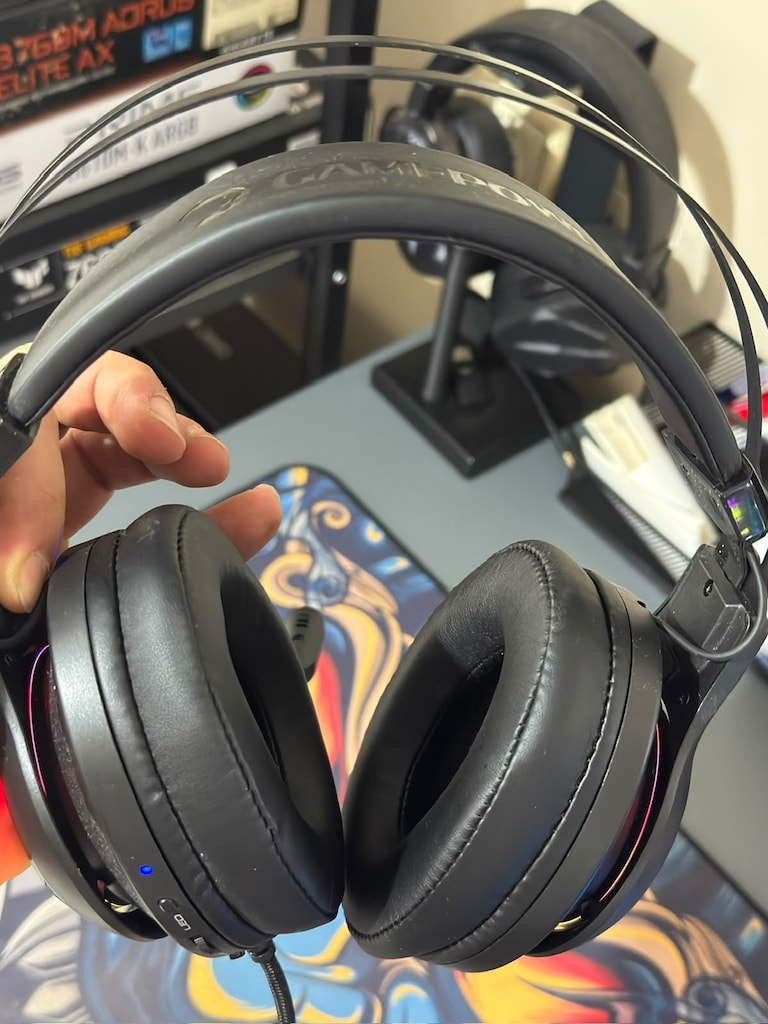 Gamepower Kugon 7.1 USB Kablolu Kulak Üstü Oyuncu Kulaklığı - 3