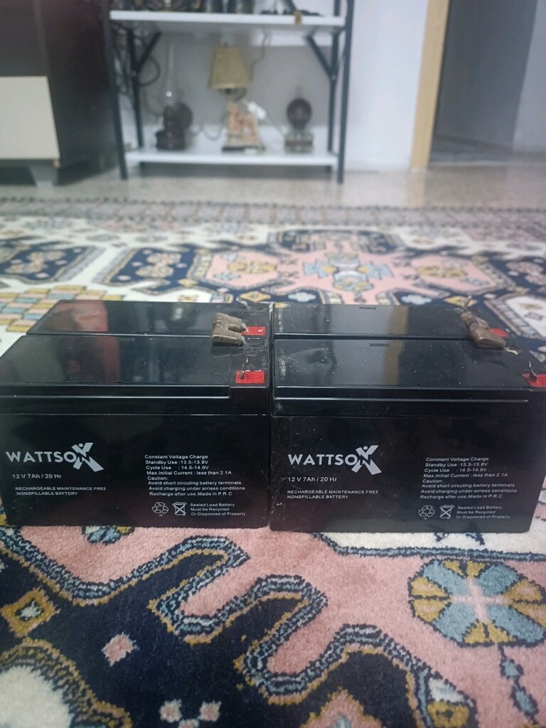 akü 12 volt 7 amper 13 adet toplu olarak satılık - 8