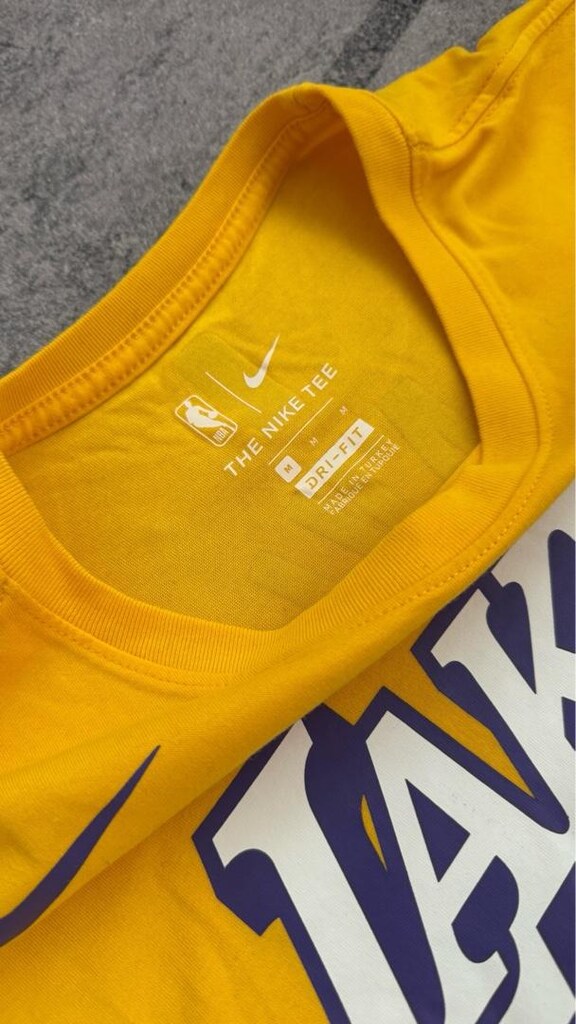 Nike Lakers Sarı Tshirt M-L beden - 3
