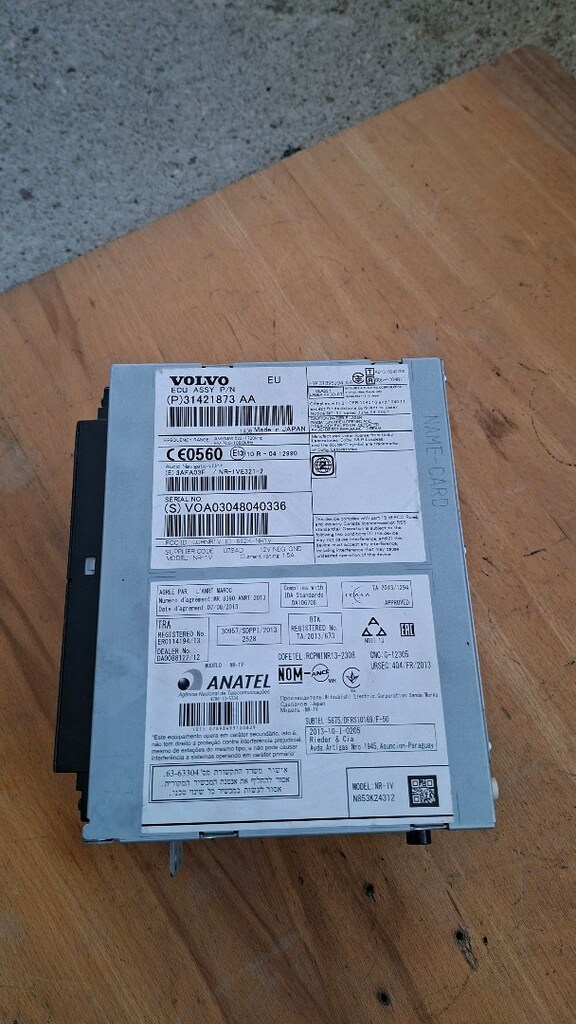 VOLVO V40 V40CC XC60 S80 V70 XC70 Radyo Teyp CD DVD Navigasyon 2011-19 - 10