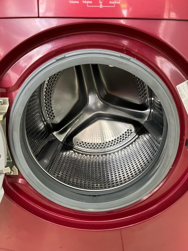 Beko 8 kg özel renk yeni bakımlı sıfır ayarında çamaşır makinesi - 4