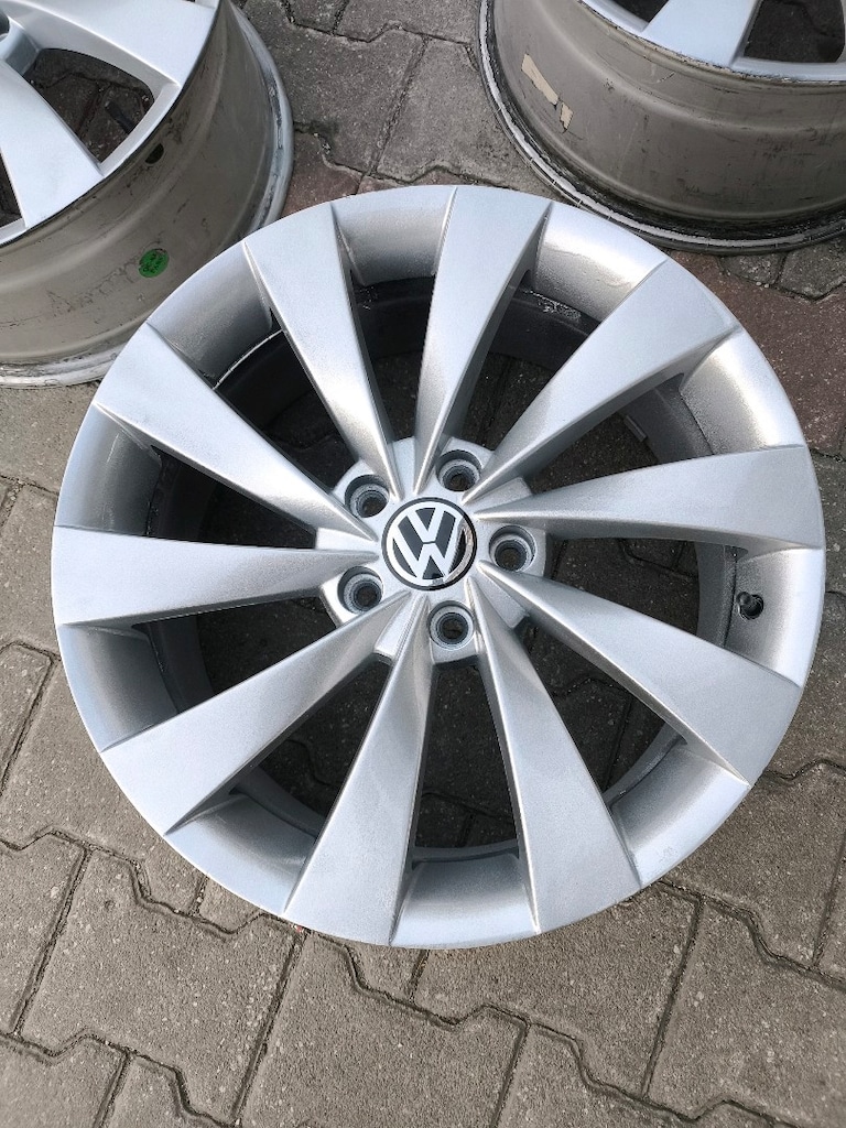 18" VW İNTERLAGOS JANT TAKIMI 5*112 TEMİZ - 3