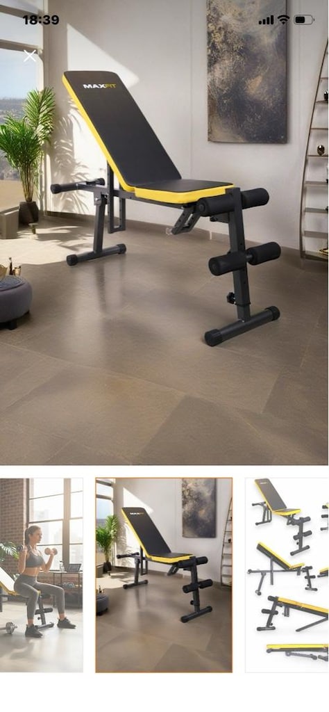 Maxfit X5 Ayarlanabilir Mekik Ve Ağırlık Sehpası - 5