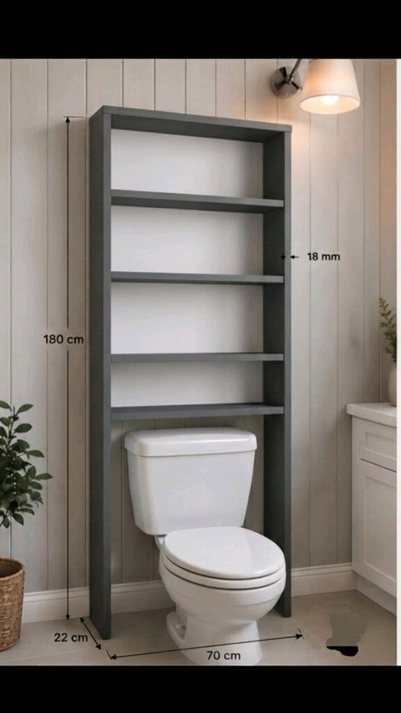 Banyo Düzenleyici Kapaksız Dolap - 5