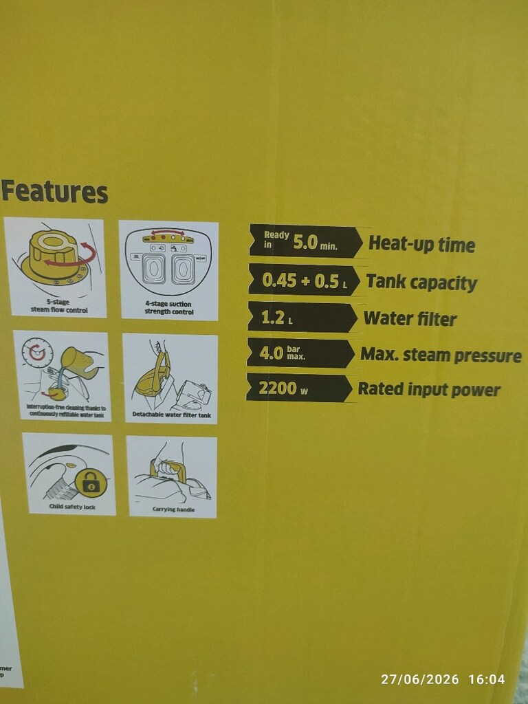Karcher SV 7 Buharlı Temizleyici - 11