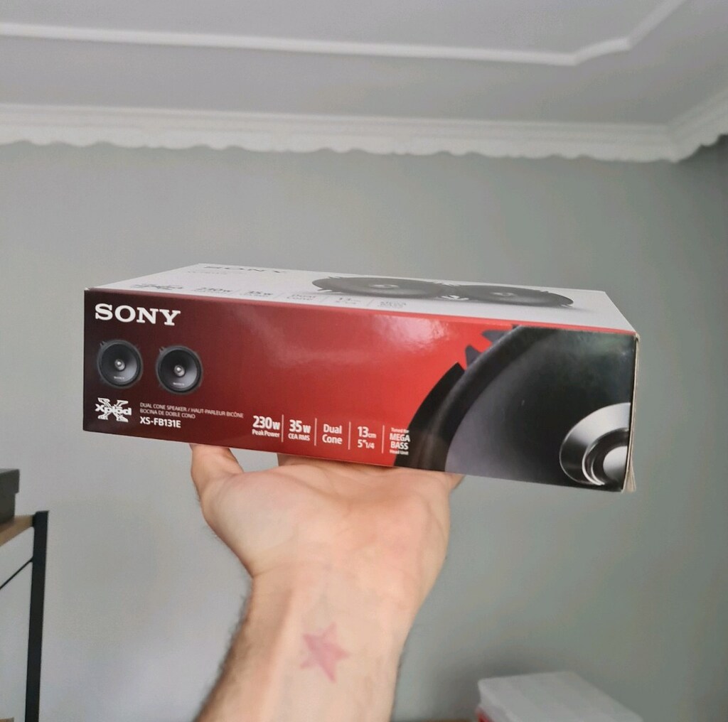 Sony 13 CM Sıfır Oto Hopalör - 6