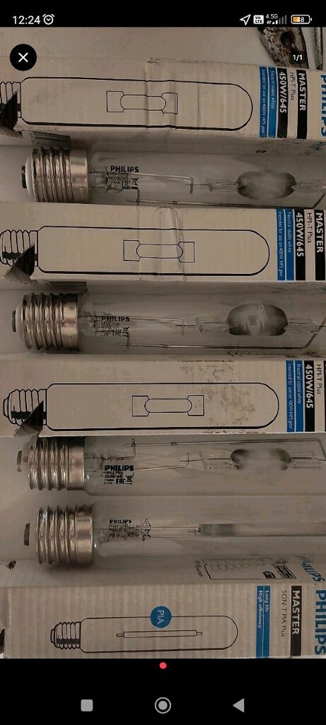 2 takım 1000wat hps full spektrum 4 adet ampül - 2