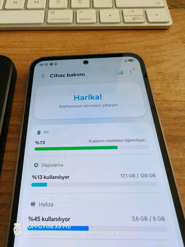 Samsung S23 FE 8/128 GB Türkiye Cihaz Kozmetik 10/9 Kaçmaz - 6