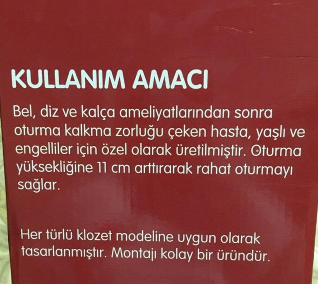 WC Yükseltici Kapaksız - 4