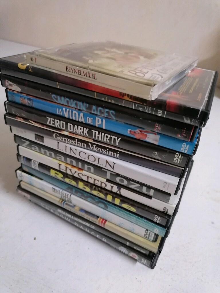 CD, DVD Film Lotu, 16 adet kutulu Vintage ürünler - 2